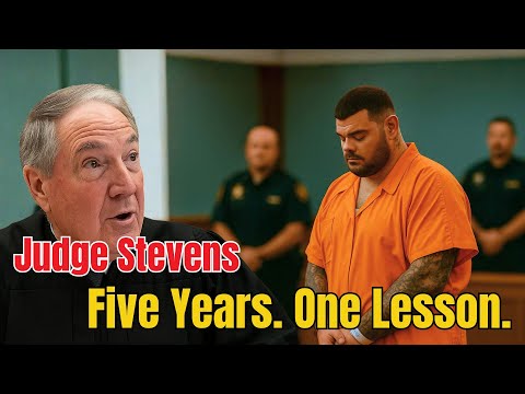 Видео: «Горе — не оправдание». Сильное послание судьи Стивенса сломленному человеку.