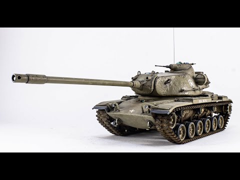 Видео: Т110Е5  масштаб 1/35 . Сборка , покраска, везеринг. 3D печатная башня. Корпус и ходовая Тамия.