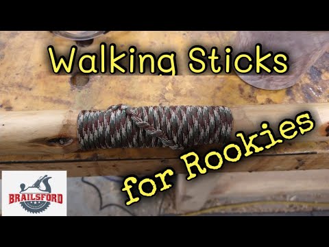 Видео: Изготовление трости из саженца гикори