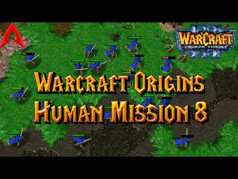 Видео: Пользовательская кампания Warcraft 3 || Warcraft Origins: Миссия 8 для людей