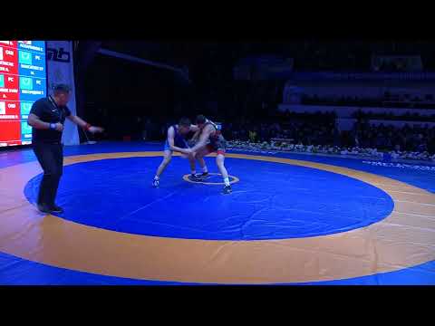 Видео: ГРЕКО-РИМСКАЯ БОРЬБА. Чемпионат Кыргызстана-2025. 77 кг 1\8 Раатбек Паязбеков-Адилет Абыкеев