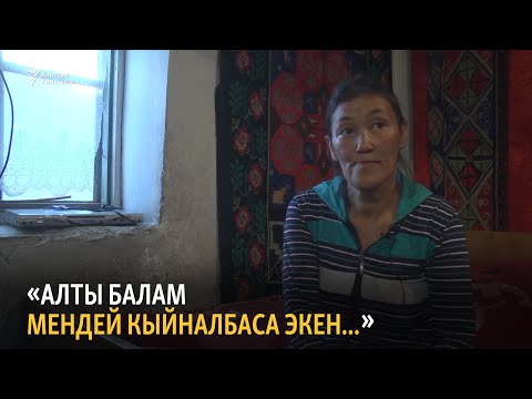 Видео: "Алты балам мендей кыйналбаса экен..."
