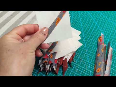 Видео: Покрывало с аппликацией ,сборка и пошив.