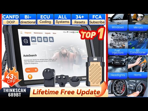 Видео: THINKSCAN 689BT обзор в ходе ремонтов