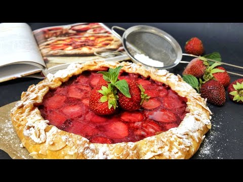 Видео: Клубничная ГАЛЕТА! Можно делать с любыми фруктами!