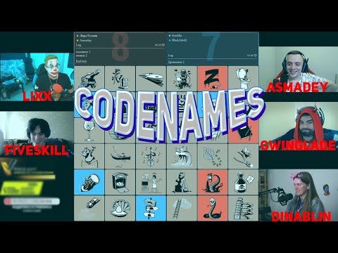 Видео: СТРИМЕРЫ ИГРАЮТ В CODENAMES НА ХЕЛЛУИН / LIXX DINABLIN GWINGLADE ASMADEY FIVESKILL