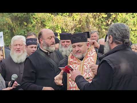 Видео: ❗️Молитвенное стояние верующих в подержку Митрополита Лонгина 31.10.2024