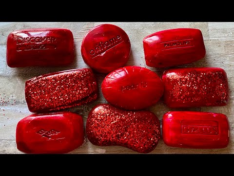 Видео: ASMR SOAP| Cutting colored soaр | Soap Carving| Резка крашенного мыла