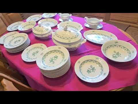 Видео: Шикарный столовый Service ♥️🇩🇪Schumann 