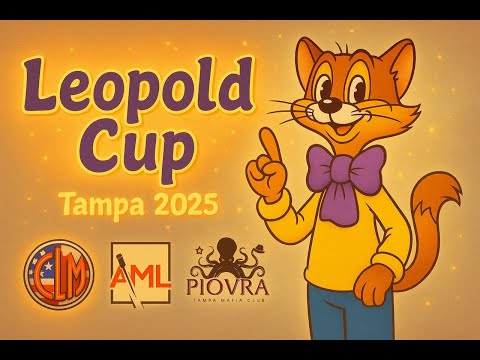 Видео: Леопольд Cup (1 стол)
