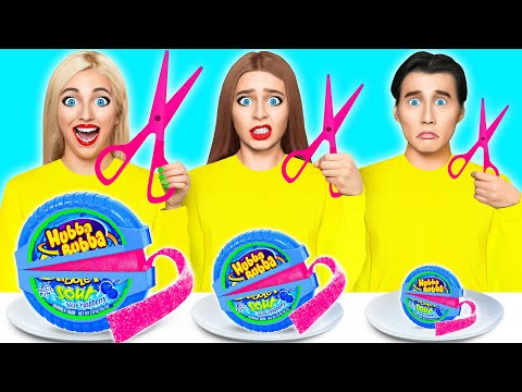Видео: Большая, Средняя или Маленькая тарелка Челлендж #9 от Multi DO Challenge