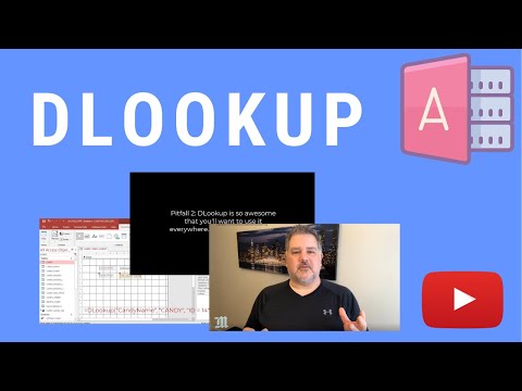 Видео: Как использовать DLookup в Microsoft Access