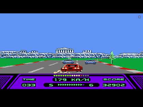 Видео: Полное прохождение Rad Racer (Dendy)