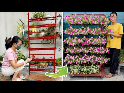 Видео: Решения для узкого сада — интересные идеи переработки старых вещей