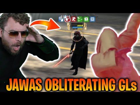 Видео: Что за чёрт!? Джавы теперь УНИЧТОЖАЮТ ГЛ в SWGoH!?