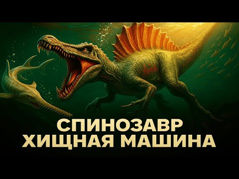 Видео: СПИНОЗАВР: Самый ЖУТКИЙ хищник ВСЕХ ВРЕМЁН, который НЕ БОЯЛСЯ Даже Тираннозавра!