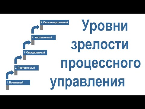 Видео: Оценка уровня зрелости процессного управления