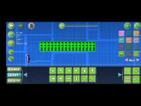 Видео: Показываю Как сделать лазер в Geometry Dash 2.2 в платформеры и показывал уровень с лазером и Boss F