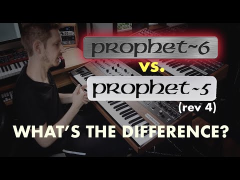 Видео: в чем разница между переизданием Prophet 5 и Prophet 6?