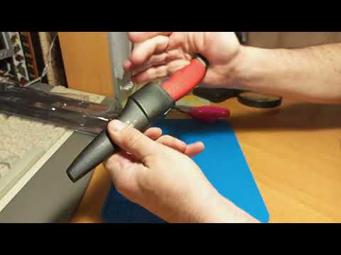 Видео: Нож с чехлом INTERTOOL HT-0536