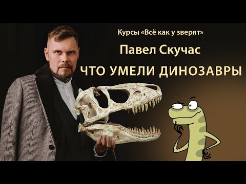 Видео: Павел Скучас "Что умели динозавры" // Курсы юного натуралиста "Всё как у зверят"