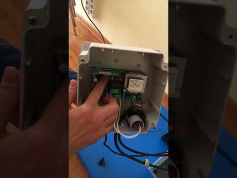 Видео: Запуск платы для шлагбаума 615BPR.