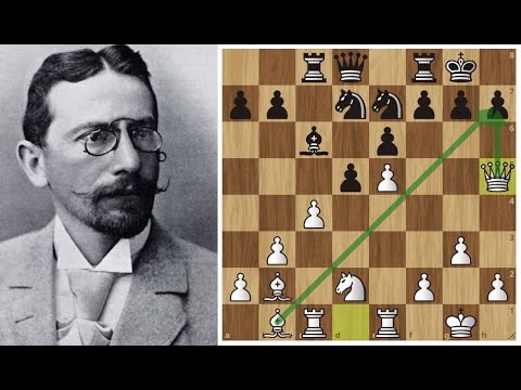 Видео: З.Тарраш 🆚 М.Чигорин  ⚔ Битва в системе Цукерторта ‼  Шахматы