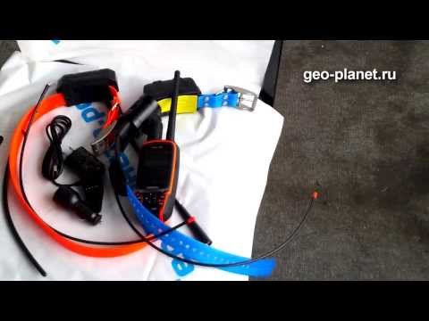 Видео: Garmin Astro 320 DC 50 vs DC 40 - тестируем на дальность