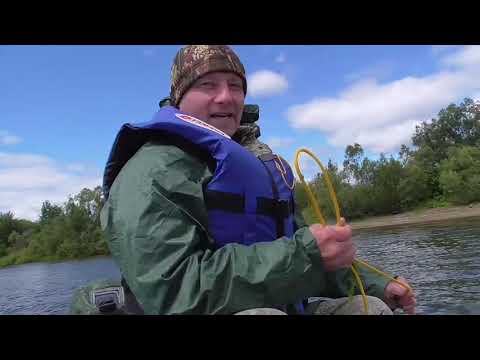 Видео: Ангара 2020. Рыбалка. Часть 1. Ловим щуку и хариуса / Angara river fishing