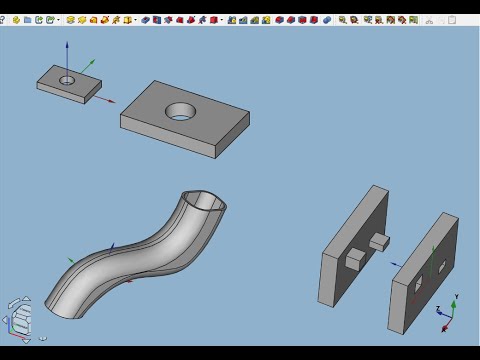 Видео: FreeCAD.#29. О версиях FreeCAD, просмотр сечения, снова об инструменте "Толщина", помощь подписчику