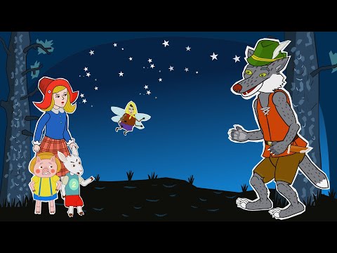 Видео: Сказки про Волка - Мультфильмы: Три поросёнка, Волк и семеро козлят, Красная шапочка, Теремок