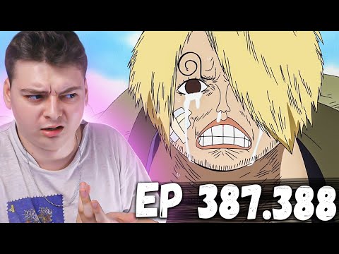 Видео: Ван-Пис 387-388 серия | Реакция на аниме