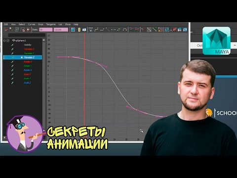 Видео: Основы Анимации. Изучаем Спейсинг. Кривые в Graph Editor. Как создать мультфильм?