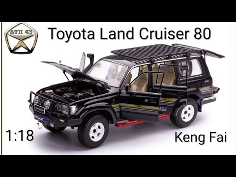 Видео: Toyota Land Cruiser 80🔹️KengFai🔹️Обзор масштабной модели 1:18