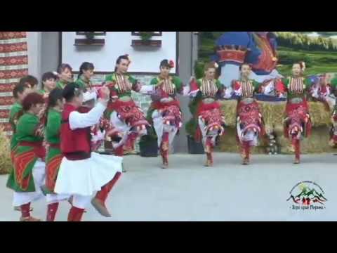 Видео: Камбер и Гинка в изпълнение на Ансамбъл "Македонци" Сандански на  фестивала "Хоро край Пирина"