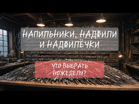 Видео: ИНСТРУМЕНТ НОЖЕДЕЛА: напильники и надфили - какие выбрать?