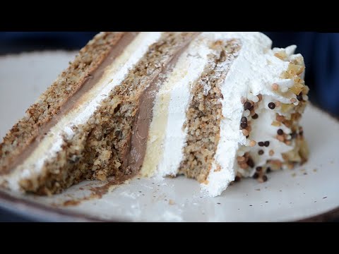 Видео: Торт, востребованный на различных торжествах.