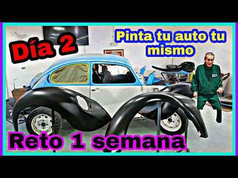 Видео: Покрасить машину самостоятельно легко (часть вторая)