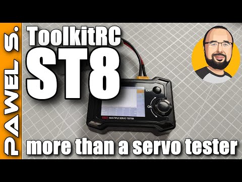 Видео: ToolkitRC ST8 — тестер сервоприводов и многое другое