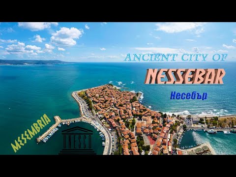 Видео: Old Town Nessebar, Bulgaria 4к
