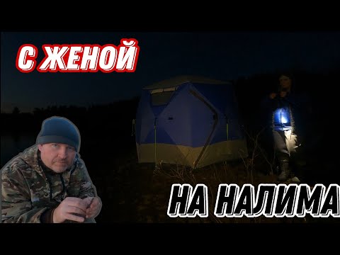 Видео: НОЧНАЯ рыбалка с ЖЕНОЙ на НАЛИМА.