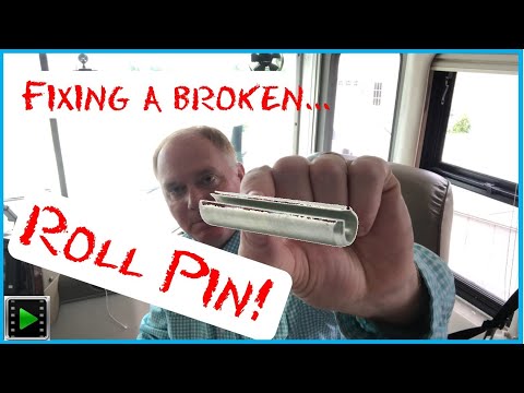 Видео: Срезной штифт - фиксатор сдвижной двери автодома - Discovery 99 37V