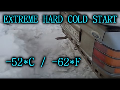 Видео: EXTREME HARD COLD STARTS compilation! | -50*C / -60*F | s.3 ep.30 | Холодный запуск в мороз -52*C