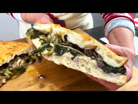 Видео: На обед в канун Рождества приготовьте еще и пиццу с эскаролом 😍 она лучшая