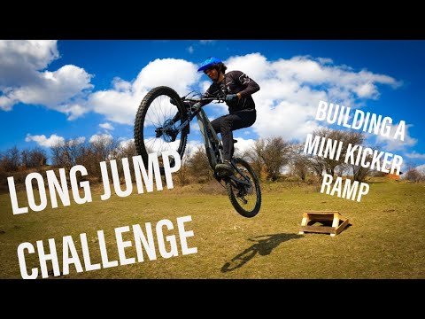 Видео: LONG JUMP CHALLENGE // Направих си мини кикър