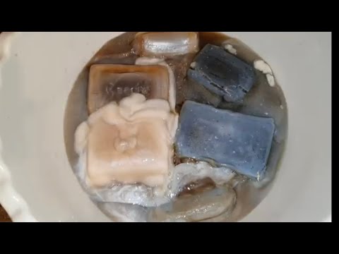 Видео: 🤎SOAKED TAR SOAP ASMR VIDEO/ дегтярное мыло 🤎/ #tarsoap #asmrsoap #relax