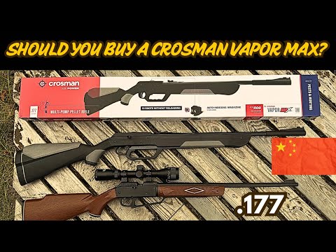 Видео: Crosman Vapor Max — тест и обзор стрельбы