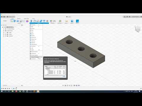 Видео: Fusion 360. Деревянный конструктор. Часть 1. Планки и пластинки. Параметры.