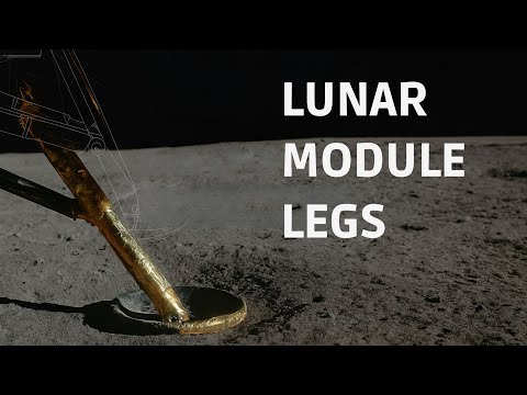 Видео: Проектирование посадочных опор лунного модуля (Канада + NASA)
