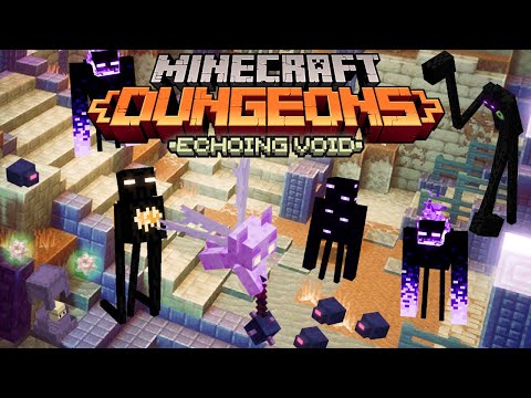 Видео: ГЛУХОМАНЬ КРАЯ - ЭХО ПУСТОТЫ - Minecraft Dungeons Echoing Void DLC